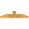 Ekena Millwork Portland Rough Sawn Timber Gable Bracket, Western Red Cedar, 48"W x 14"H x 4"D x 6"F, 7/12 Pitch GBW048X14X0406POR00RWR - alternate 4